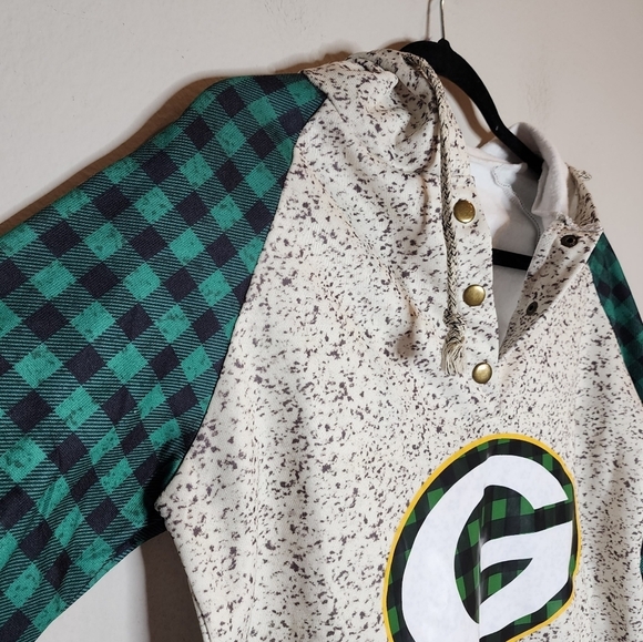Green Bay Packers lightweight hoodies. Women's Size Large. - Picture 11 of 16